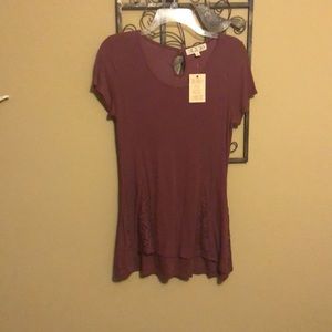 Pink rose NWT blouse